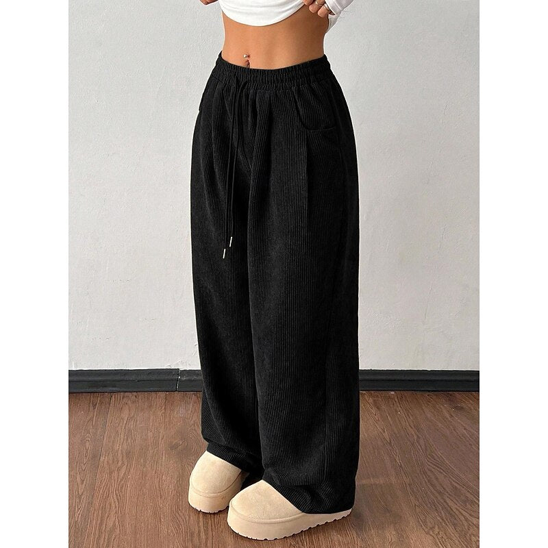 Wide-Leg Pants for Women, Relaxed Style
