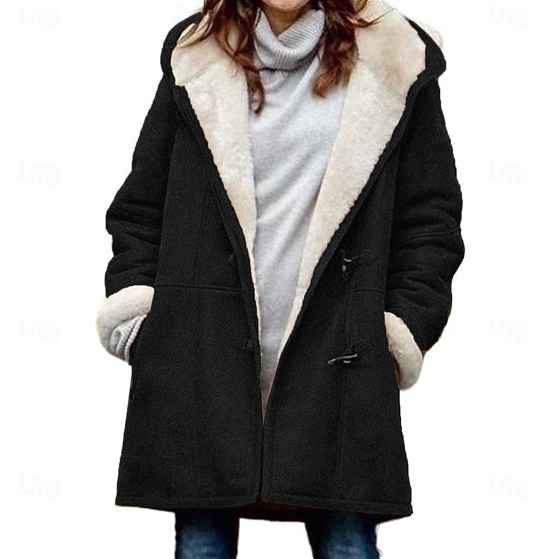 Hooded Winter Coat for Women, Cozy Style
