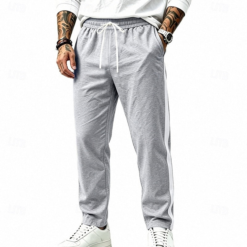 Men's Relaxed Side-Stripe Sweatpants