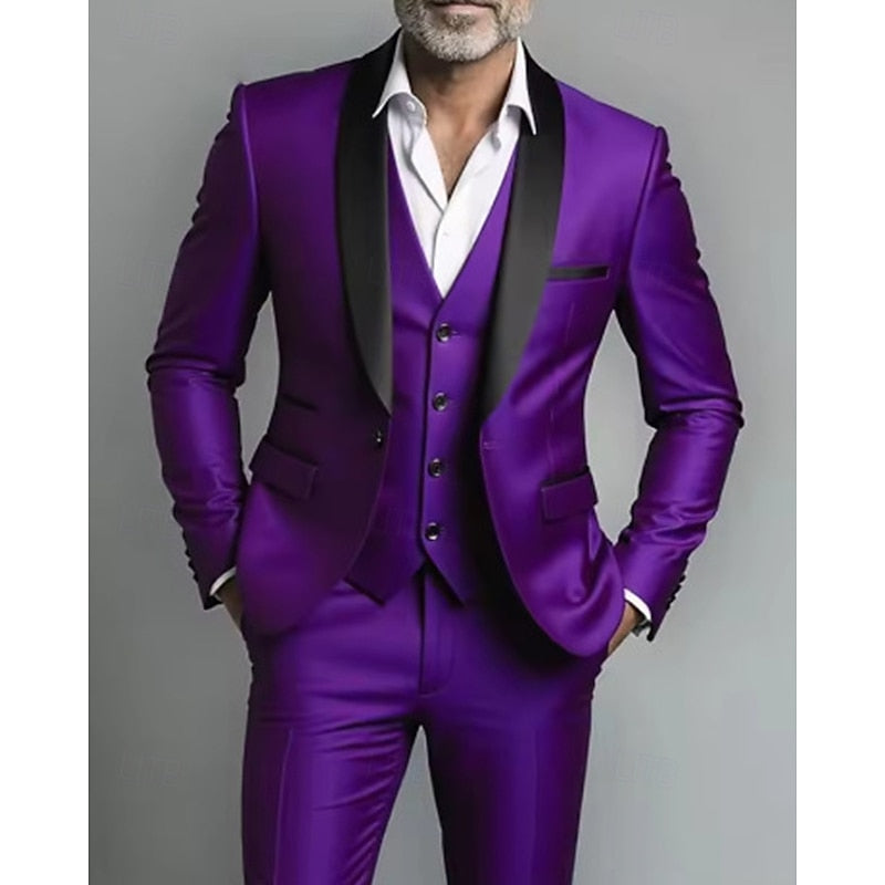 Three-Piece Suit, Men's Refined Fit