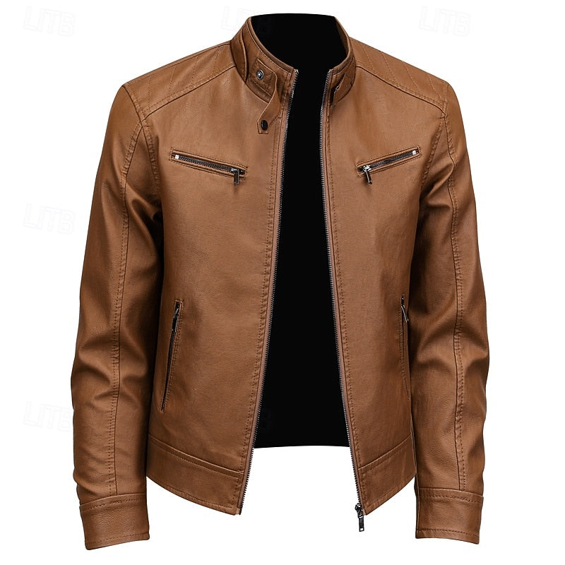 Classic Moto Jacket for Men