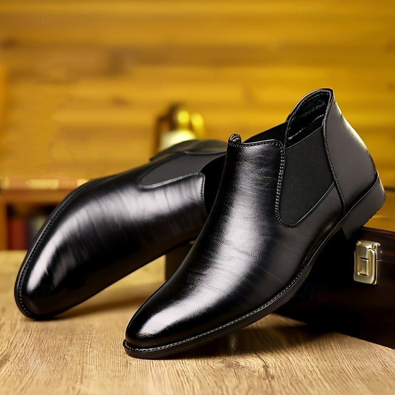 Slip-On Chelsea Boots for Men, Classic Style