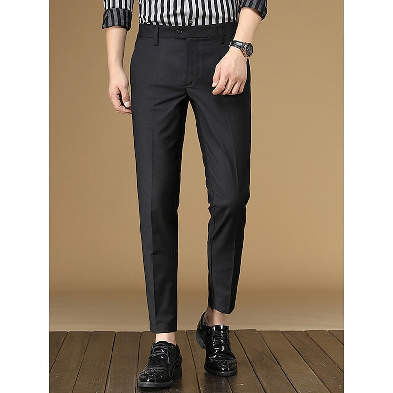 Tapered Dress Pants, Men's Tailored Fit