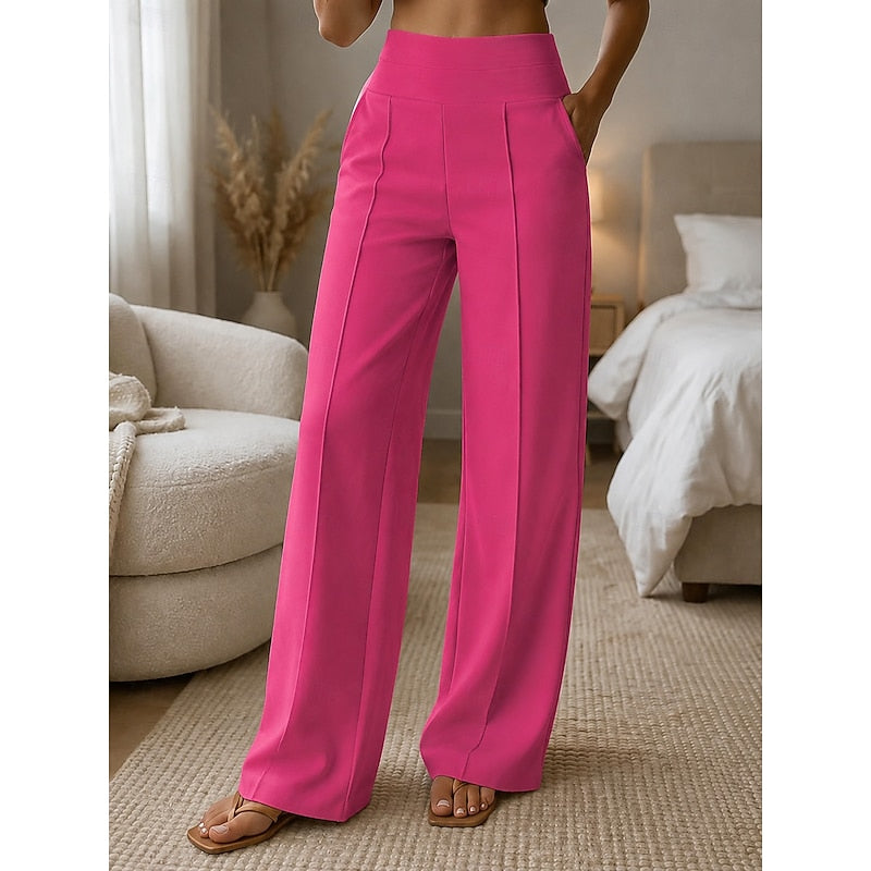 Wide-Leg Pants for Women, Tailored Style