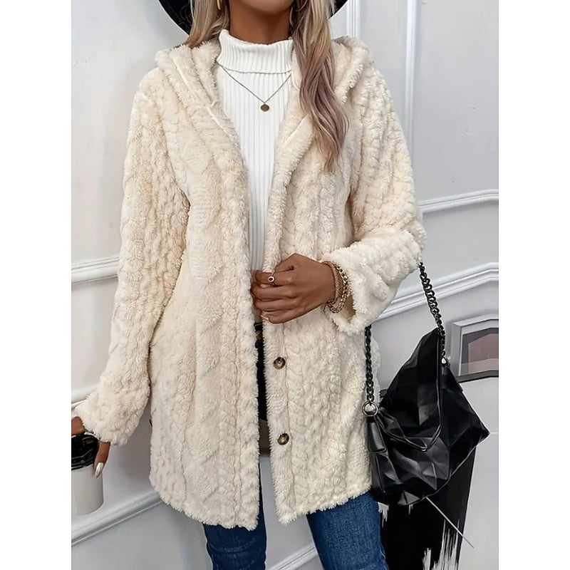 Hooded Jacket, Women's Cozy Fit