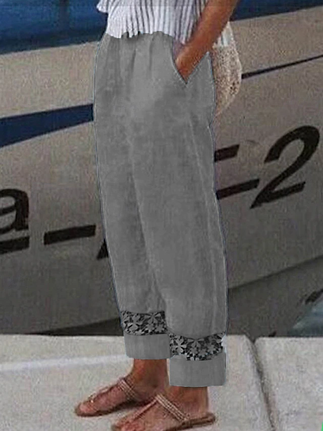 Drawstring Pants, Women's Relaxed Fit